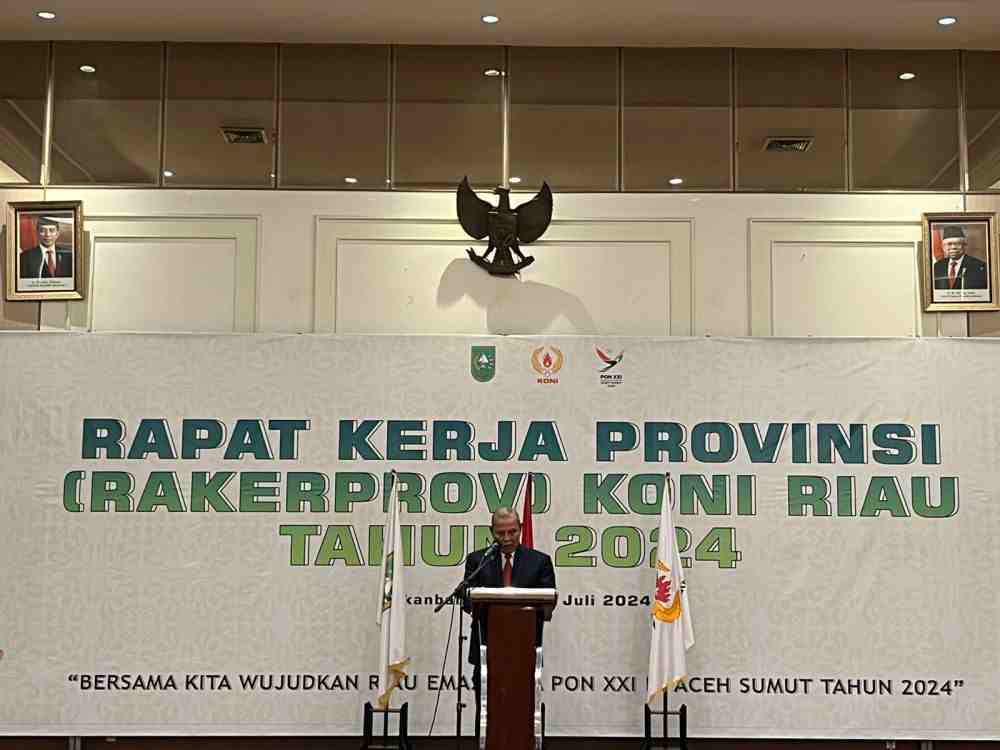 Rakerprov KONI Riau: Target 25 Medali Emas dan Posisi 10 Besar di PON XXI