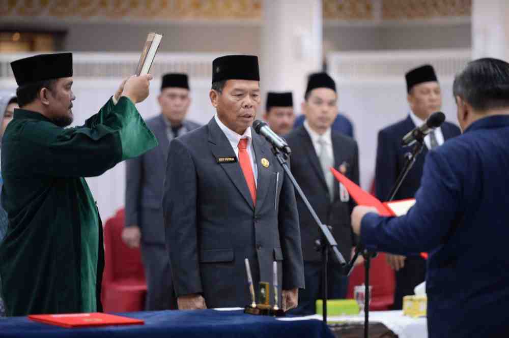 Pj Gubernur Riau Melantik Ery Putra Jadi Pj Sekda Inhil 