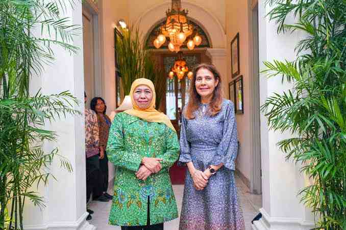 Khofifah-Kepala Perwakilan PBB Diskusikan SDG's