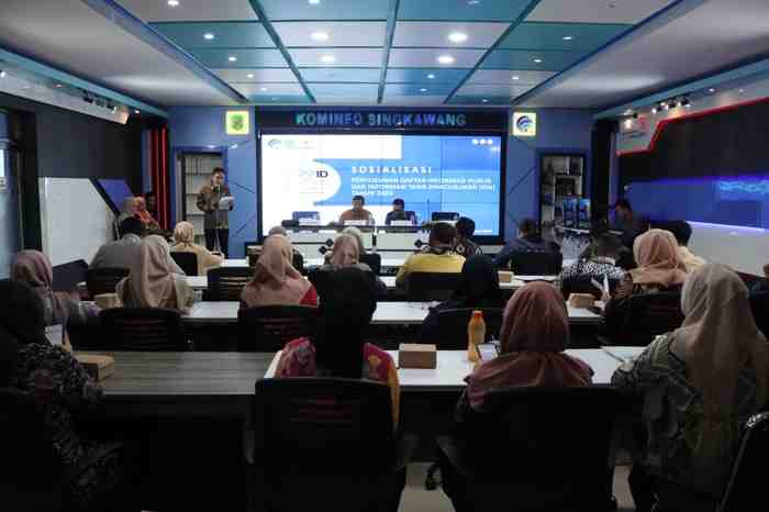 Kominfo Singkawang Gelar Sosialisasi Penyusunan Daftar Informasi Dikecualikan