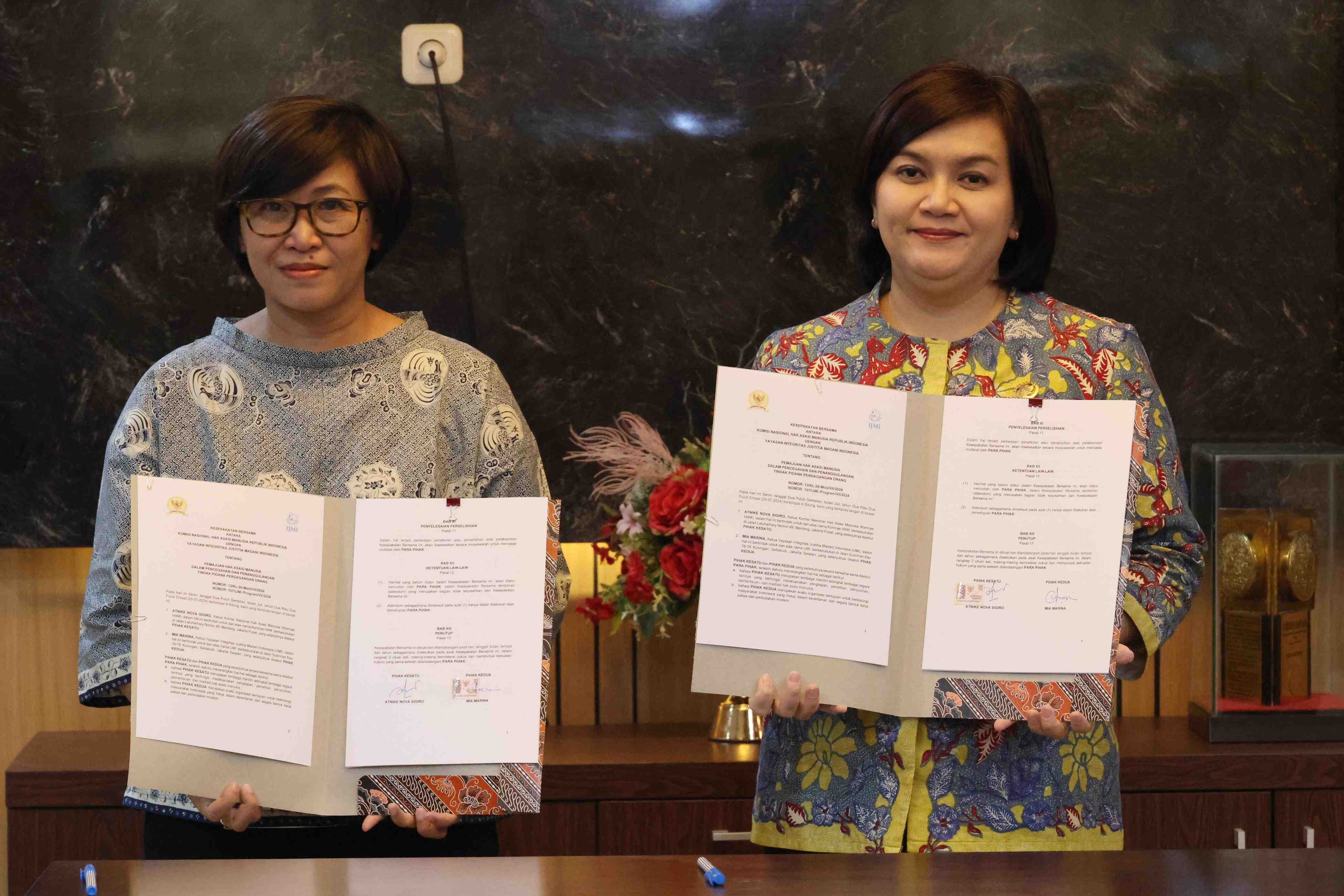 Komnas HAM-IJMI Kolaborasi Perangi TPPO