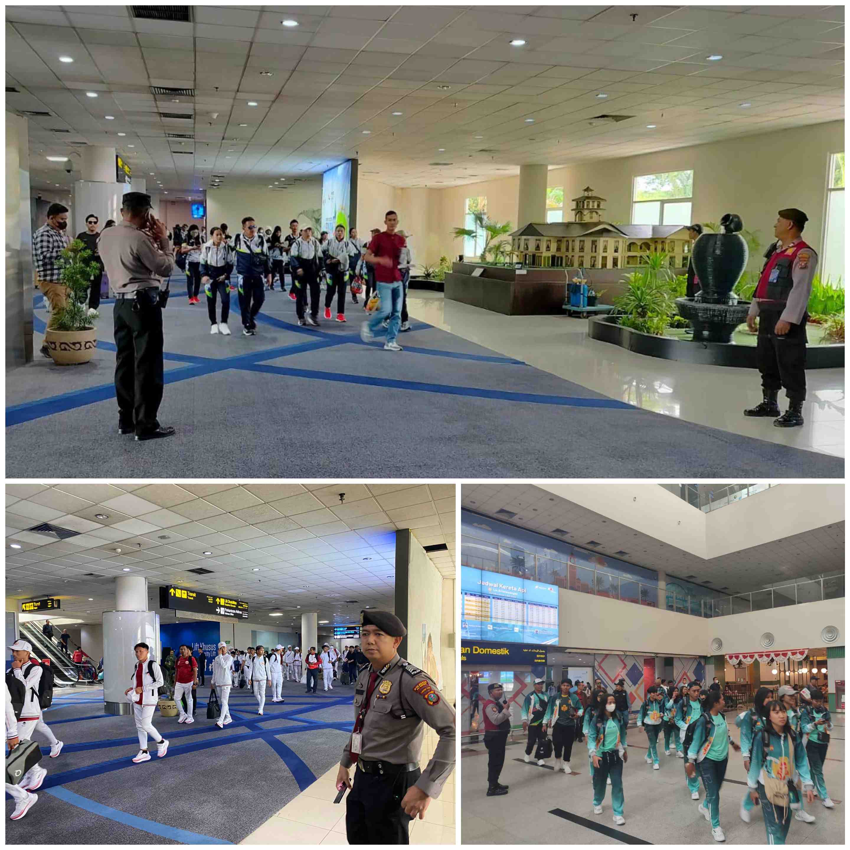 Bandara Sultan Iskandar Muda dan Kualanamu Sambut Kedatangan Kontingen PON XXI   