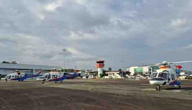 Polri Siagakan Empat Helikopter saat Upacara HUT ke-79 RI di IKN