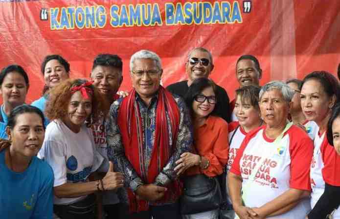 BNN dan Masyarakat Kampung Permata Deklarasikan Komitmen Bersih Narkoba
