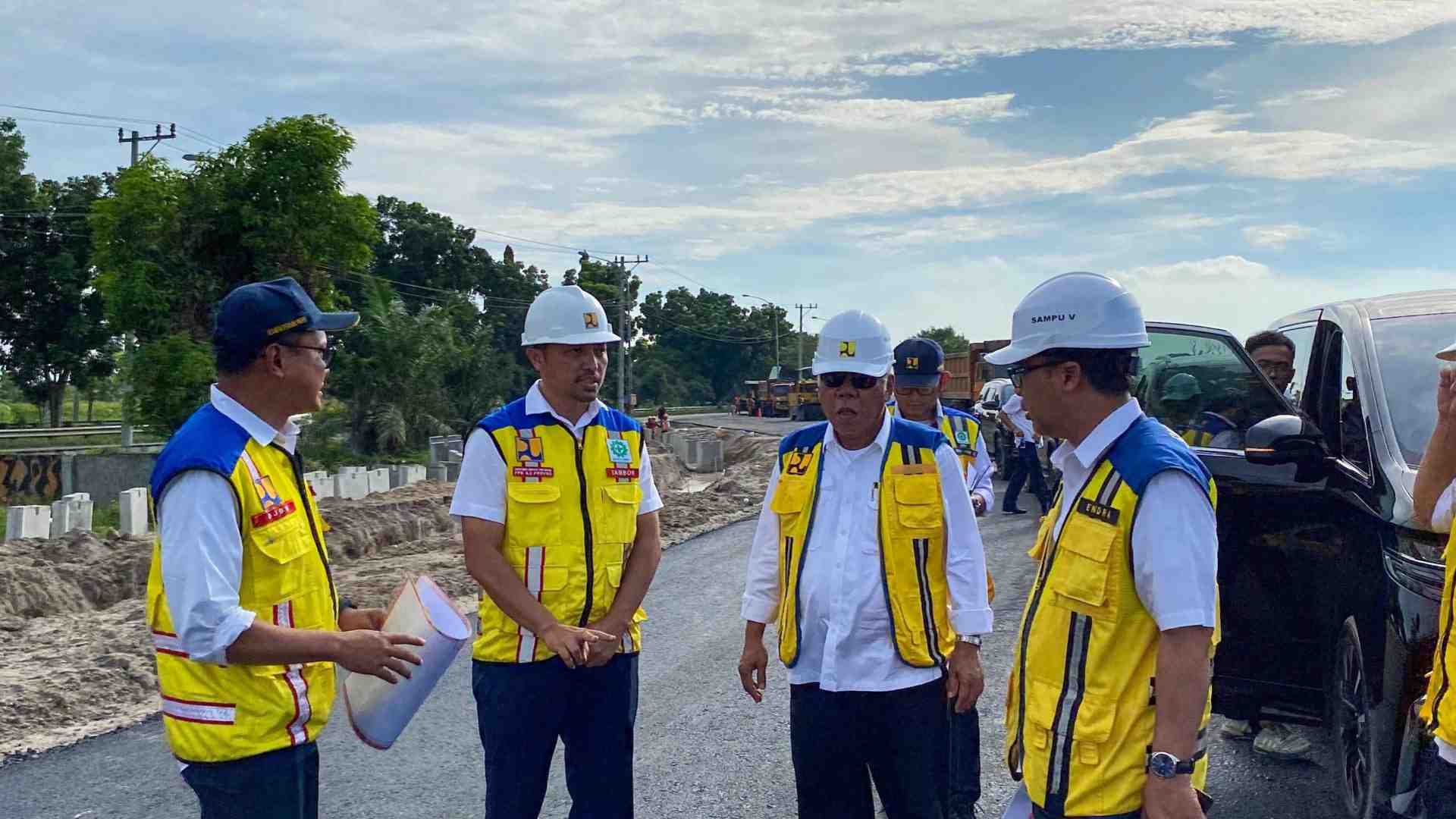 Pembangunan Jalan Sport Center Sumut untuk PON XXI Rampung Akhir Agustus 2024