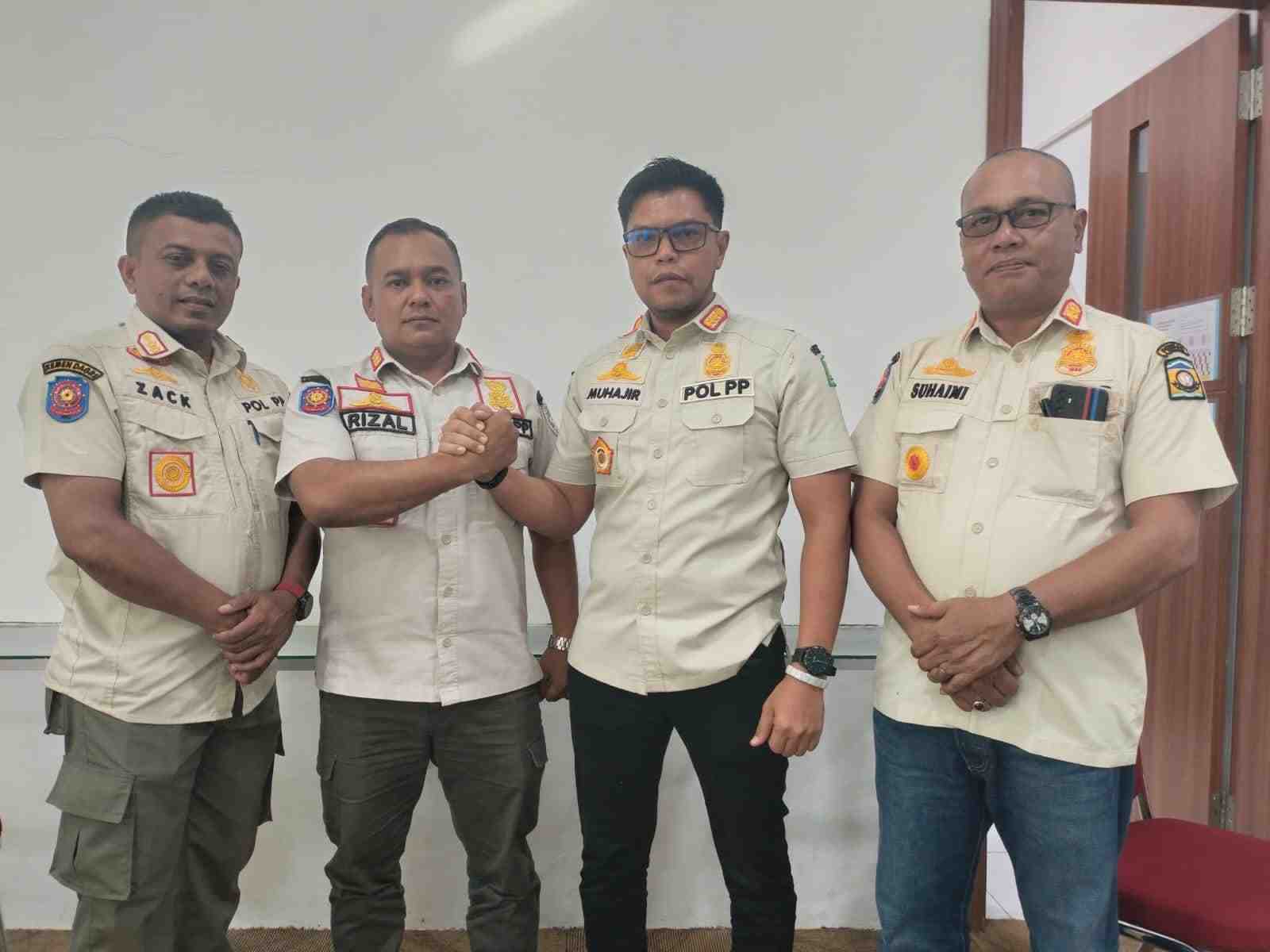 Satpol PP-WH Aceh Besar dan Banda Aceh Kerja Sama untuk Persiapan PON 2024