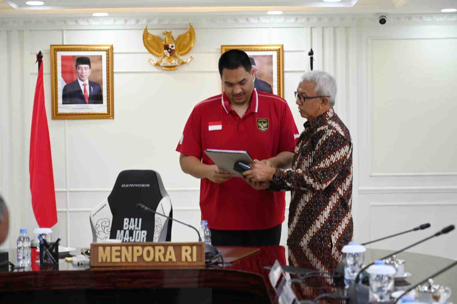 Menpora Akan Jadikan Gorontalo Sebagai Pusat Pelatihan dan Pembinaan Sepak Takraw Nasional