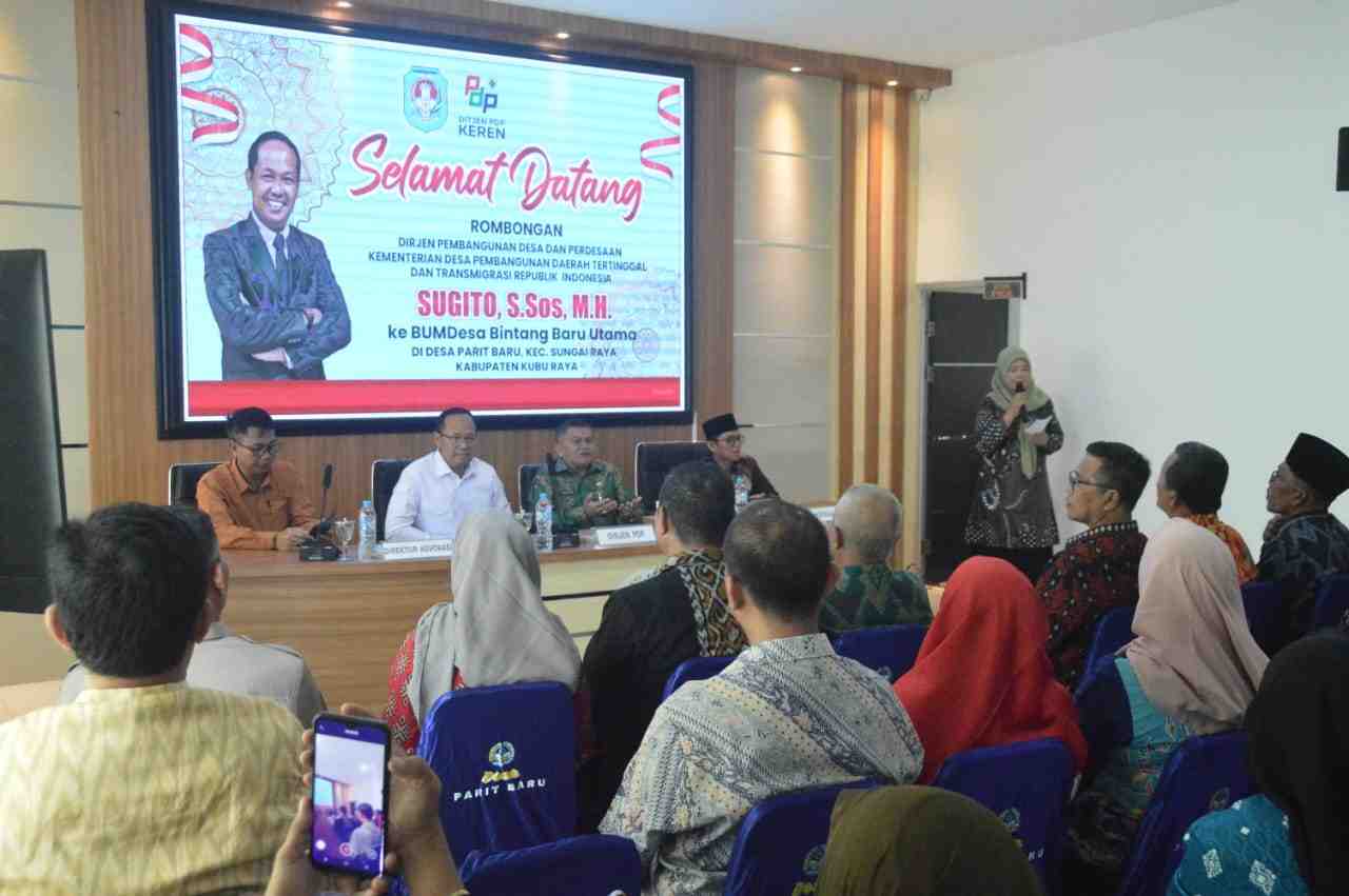 Dirjen Pemdes RI Apresiasi Bumdes Bintang Baru Utama 