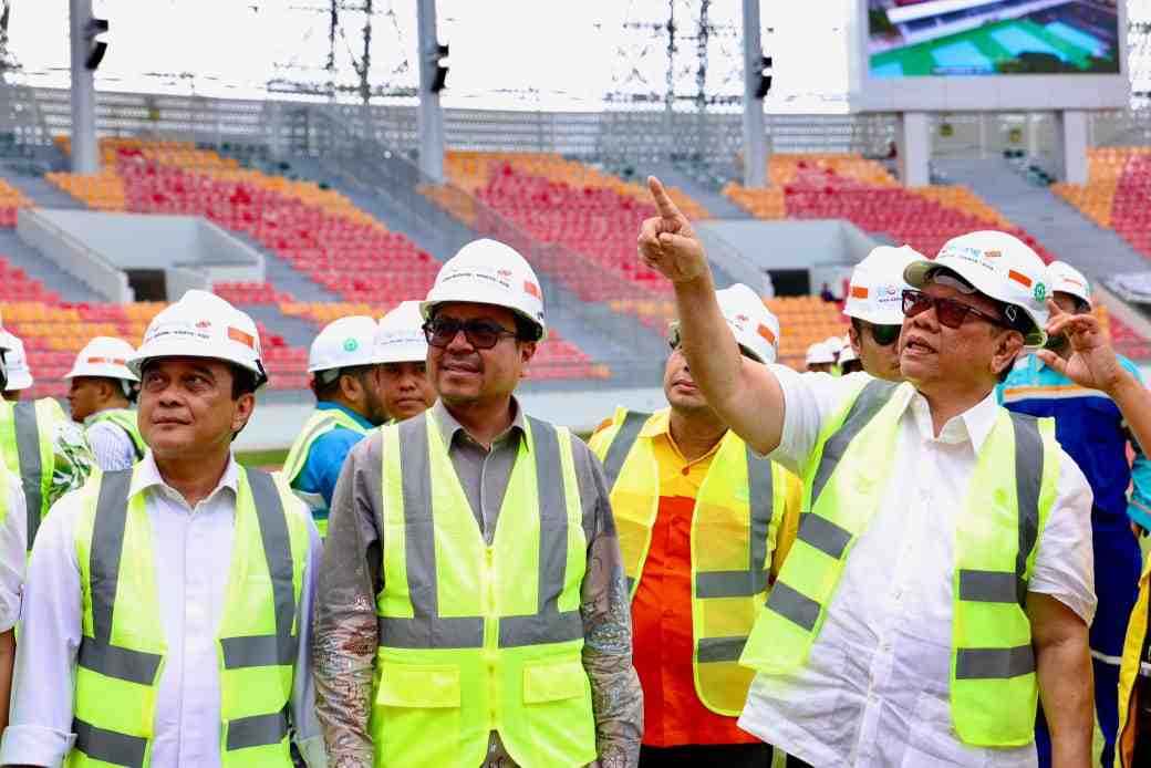 Pembangunan Stadion Harapan Bangsa sudah 96 Persen, Siap untuk Opening PON XXI