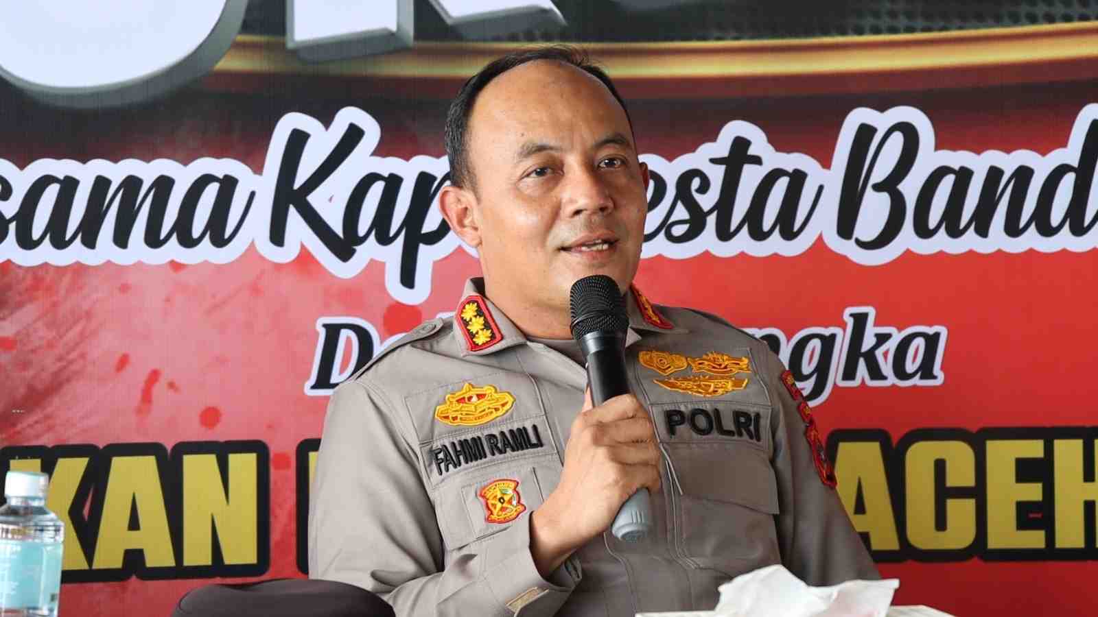 Polresta Banda Aceh Luncurkan Layanan WhatsApp Curhat untuk Atlet PON XXI