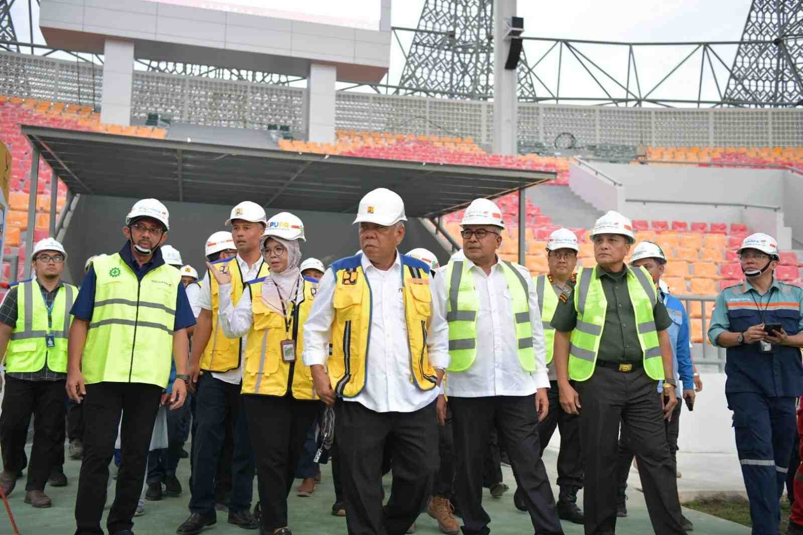 Menteri PUPR Tinjau Kesiapan Fasilitas PON XXI di Banda Aceh