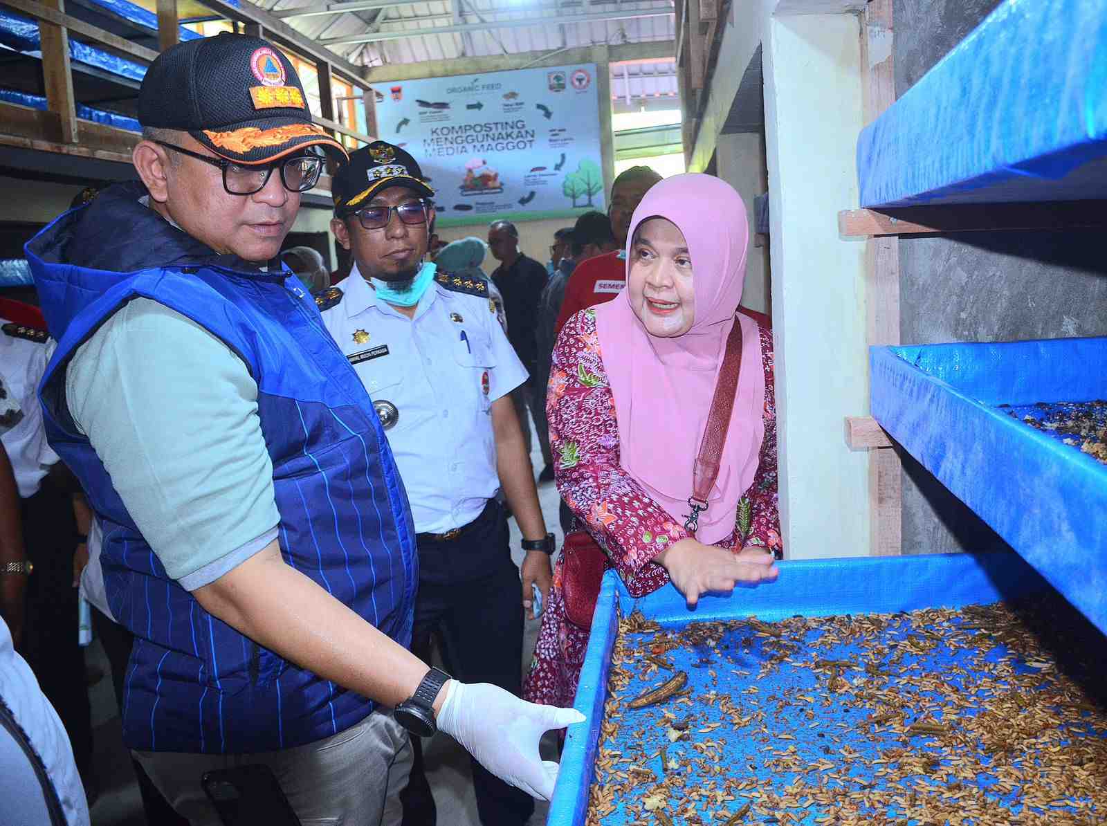 Pj Wali Kota Padang Resmikan Sentra Maggot BSF, Solusi Baru untuk Sampah Organik