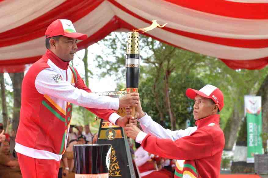Api PON Aceh-Sumut Diambil di Sabang dan Dikirab Hingga ke Medan 