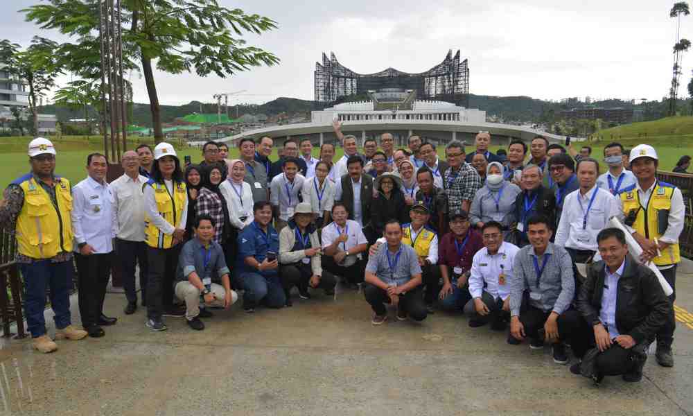Kunjungan 52 Pemimpin Redaksi ke IKN: Tengok Persiapan Upacara HUT ke-79 RI