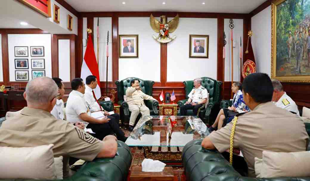 Indonesia- AS Perkuat Kemitraan Pertahanan