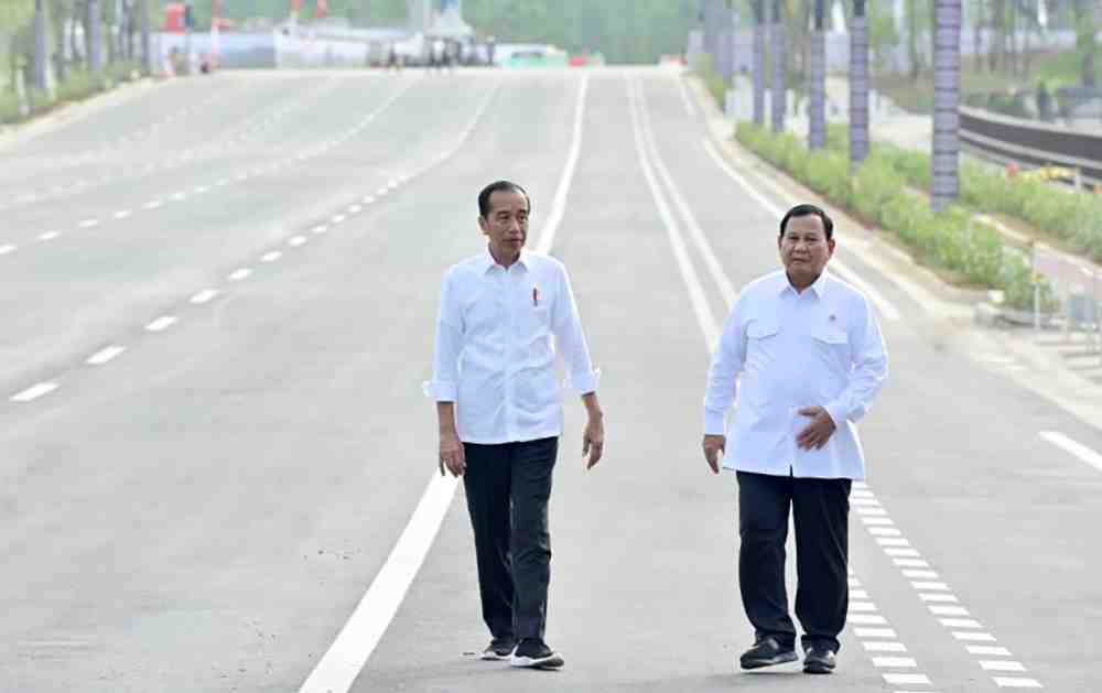 Menhan Prabowo Optimistis Pembangunan IKN Berjalan Lancar