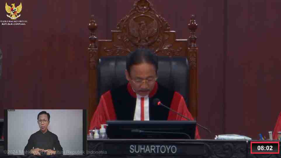 Mahkamah Konstitusi Sidangkan Uji Materiil Pasal 222 UU Pemilu