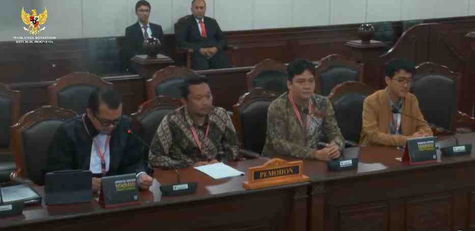 Mahkamah Konstitusi Gelar Sidang Pengujian Materiil UU P2SK terhadap UUD 1945