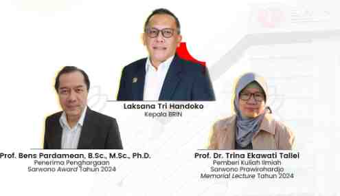 BRIN Apresiasi Kontribusi Ilmuwan dalam Sarwono Award 2024