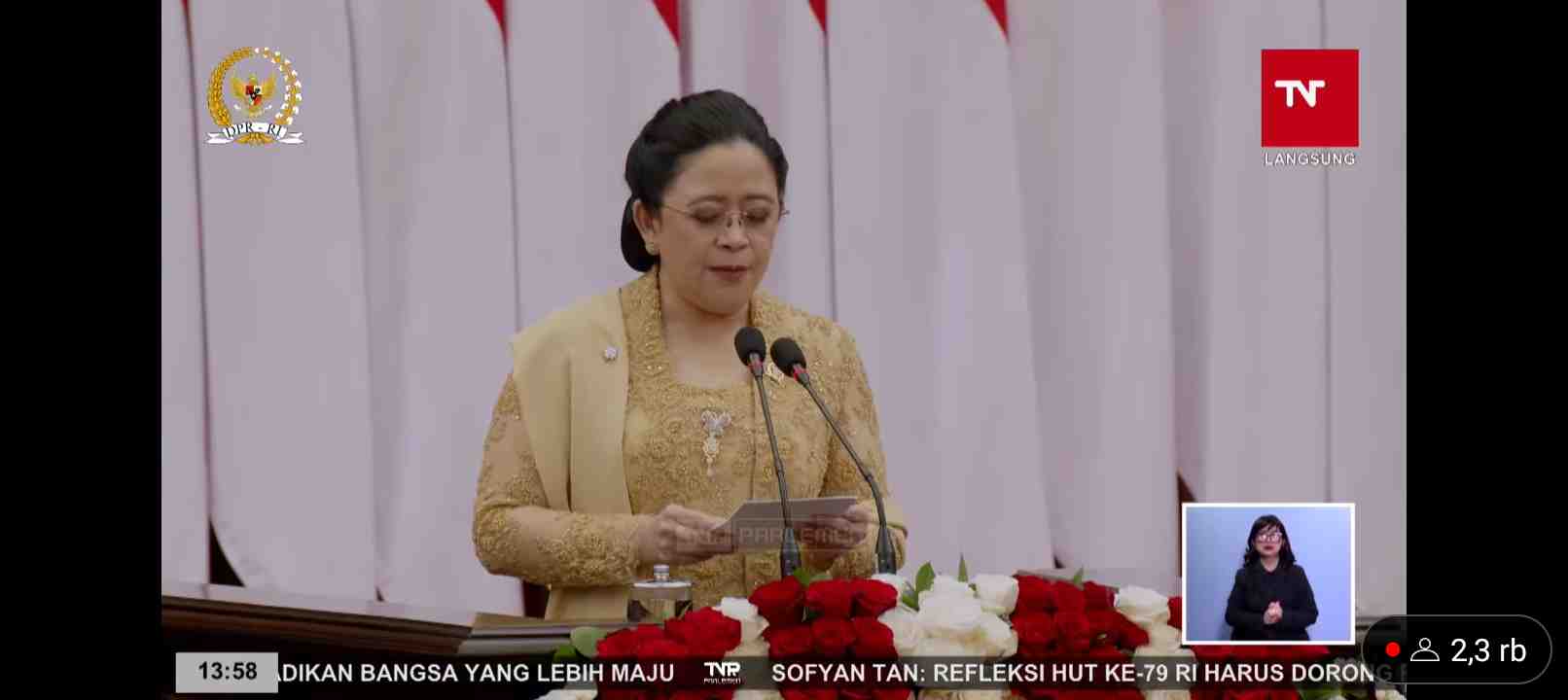 Puan Maharani: DPR RI Awasi Ketat Kinerja Pemerintah di Masa Sidang Terakhir 2019-2024