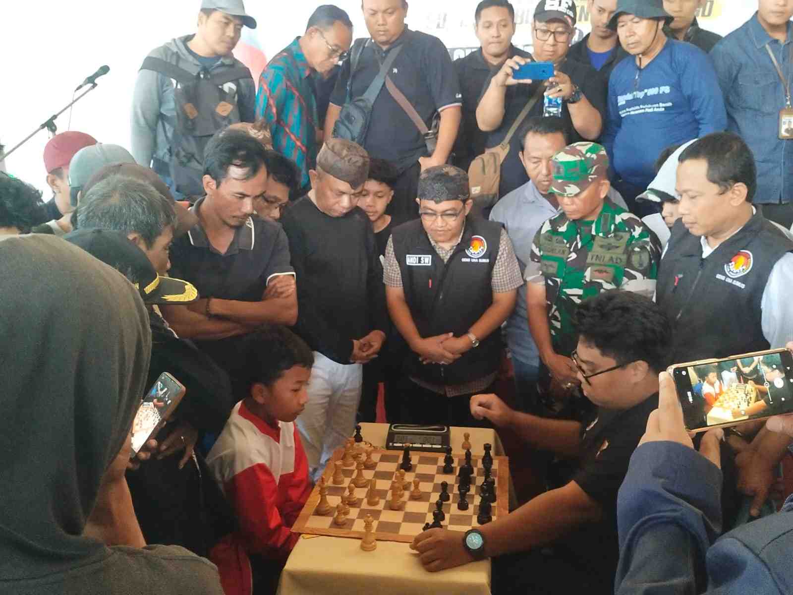 Ratusan Atlet Ramaikan Open Turnamen Catur Cepat Tingkat Nasional