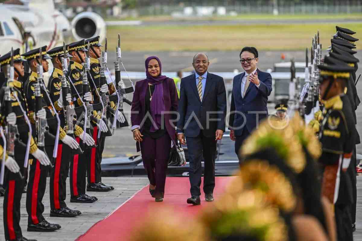 Hadiri IAF II, Presiden Zanzibar Tiba di Bali