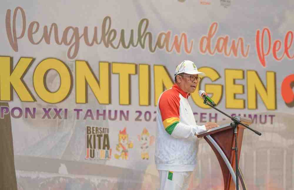 Pesan Penting Pj Gubernur ke Kontingen Riau: Junjung Sportivitas dan Soliditas