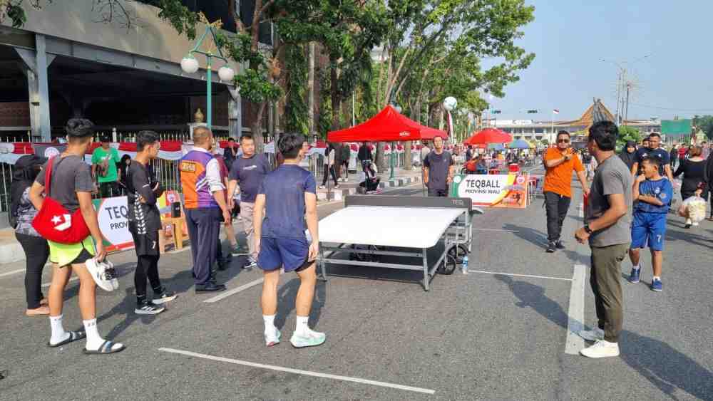 Enam Atlet Teqball Riau Siap Rebut Medali di PON XXI Aceh-Sumut