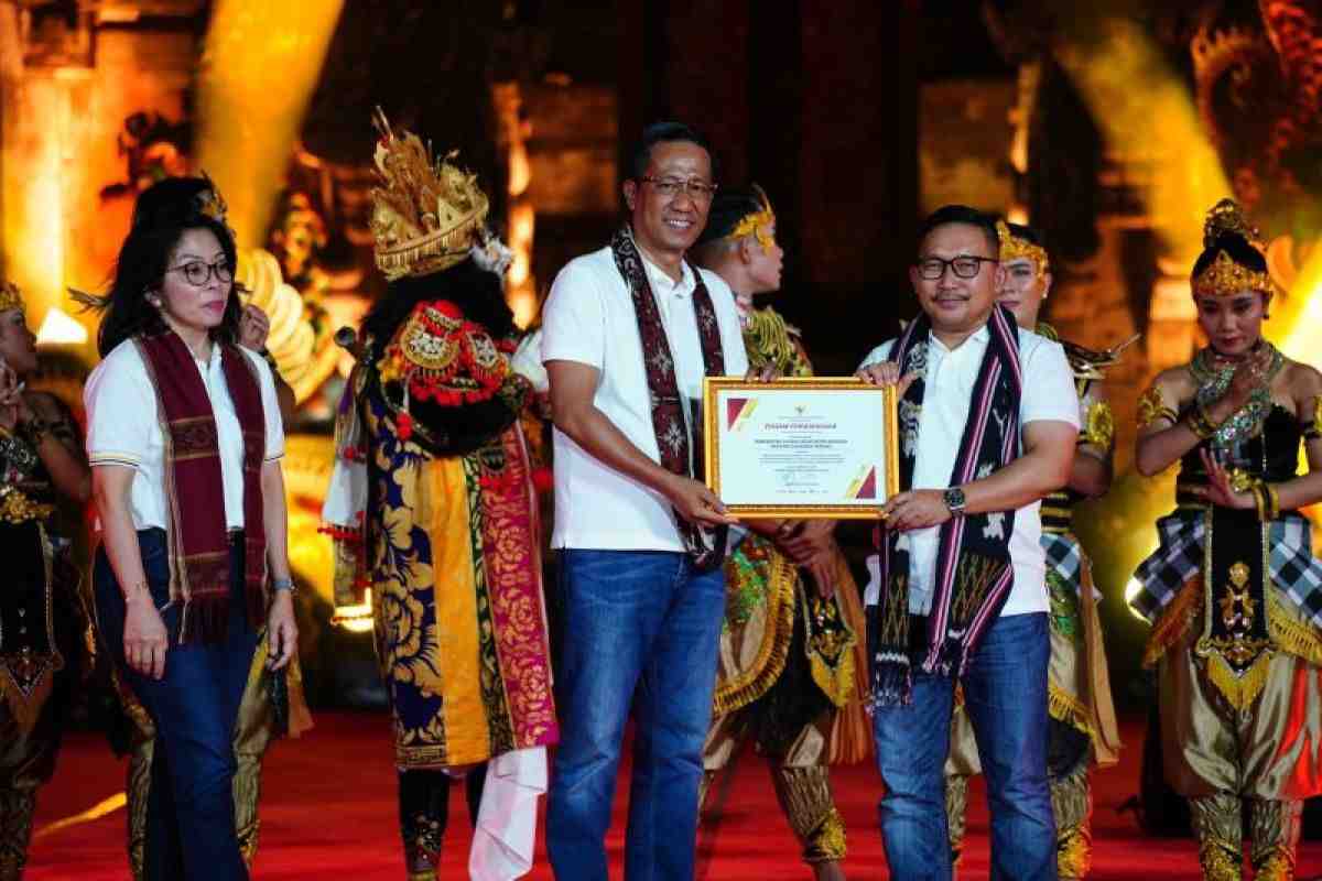Banggai Raih Penghargaan dari Kemenkumham atas Dukungan Program Kekayaan Intelektual