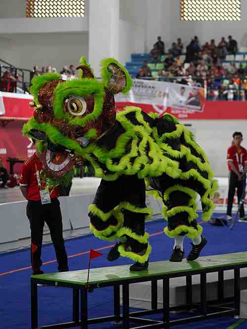 Jatim Raih Medali Emas Barongsai Kecepatan
