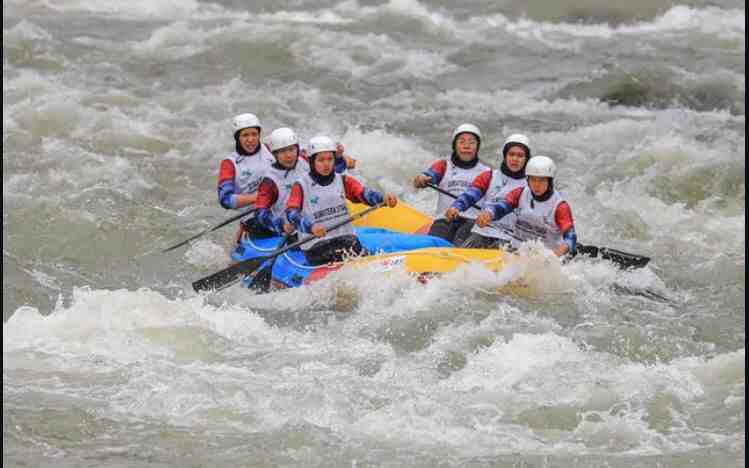 Sukses Arung Jeram di PON XXI/2024 Jadi Motivasi Galakkan Sport Tourism