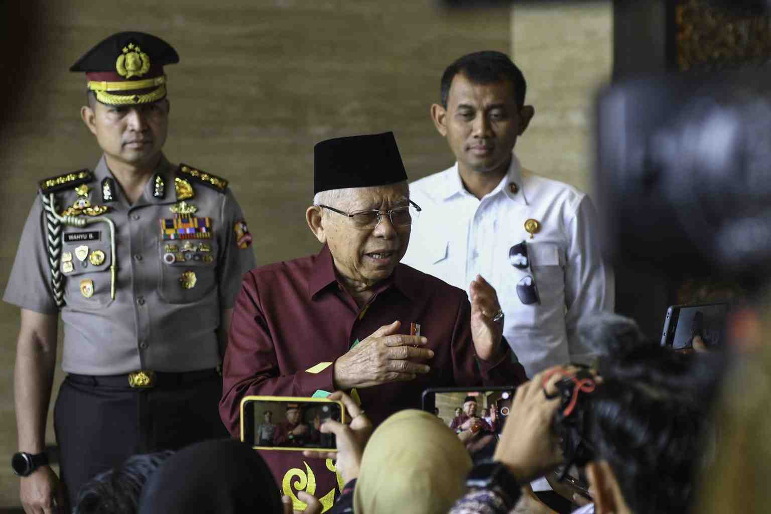 Wapres Ma'ruf Amin: Kerja Sama Solid Kunci Sukses Kinerja Kabinet Indonesia Maju