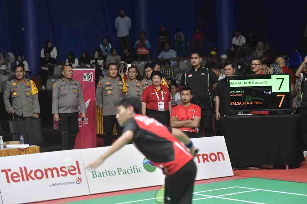 Menpora RI Saksikan Final Bulu Tangkis PON XXI, Yakin Lahirkan Talenta Hebat di Masa Depan