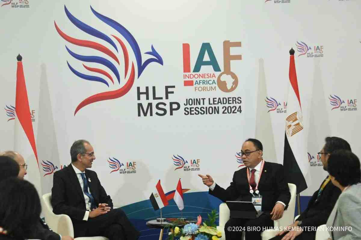 [SIARAN PERS] Indonesia Jajaki Kerja Sama Sektor Digital dengan Mesir
