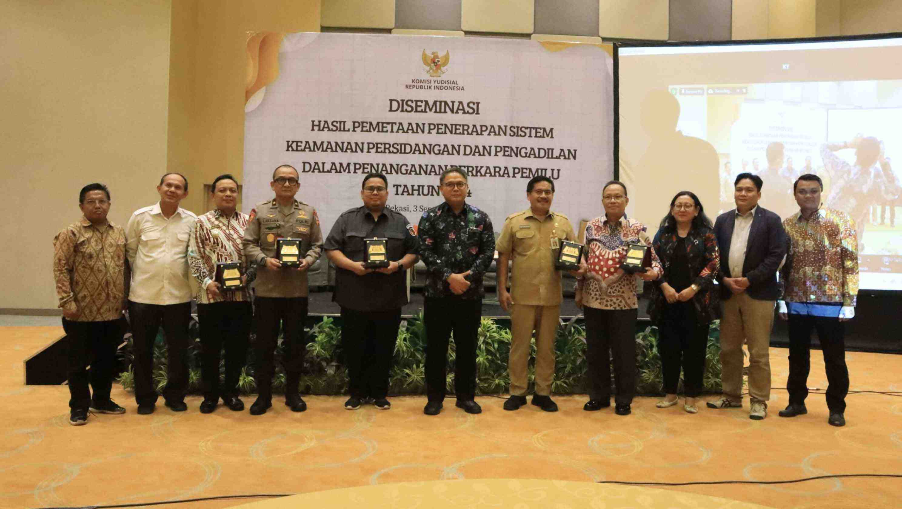 KY Perkuat Keamanan Hakim dan Pengadilan untuk Pemilu dan Pilkada 2024