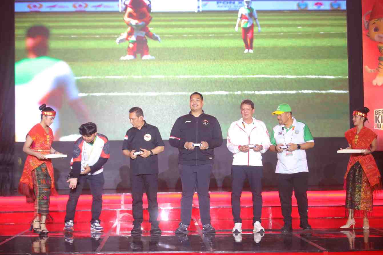Menpora Dito Buka Pertandingan Perdana Esport di PON XXI Aceh-Sumut