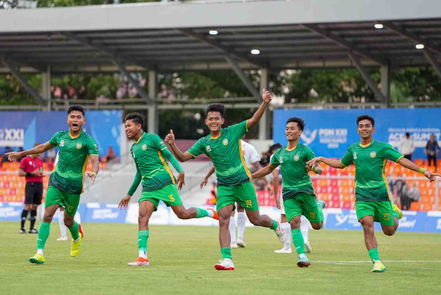 Tim Sepak Bola Sumut Kalahkan Jawa Tengah 2-0 di PON XXI 2024