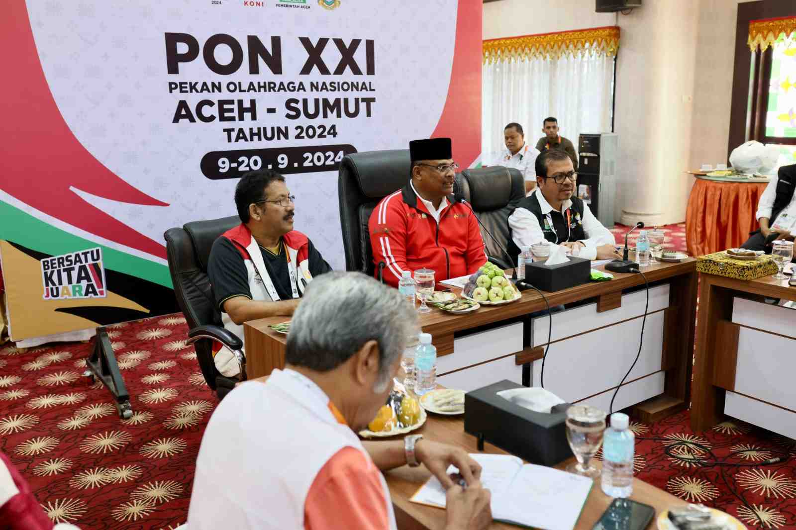 [SIARAN PERS] Pj. Gubernur Aceh Pastikan Layanan Terbaik untuk Kontingen PON Aceh-Sumut