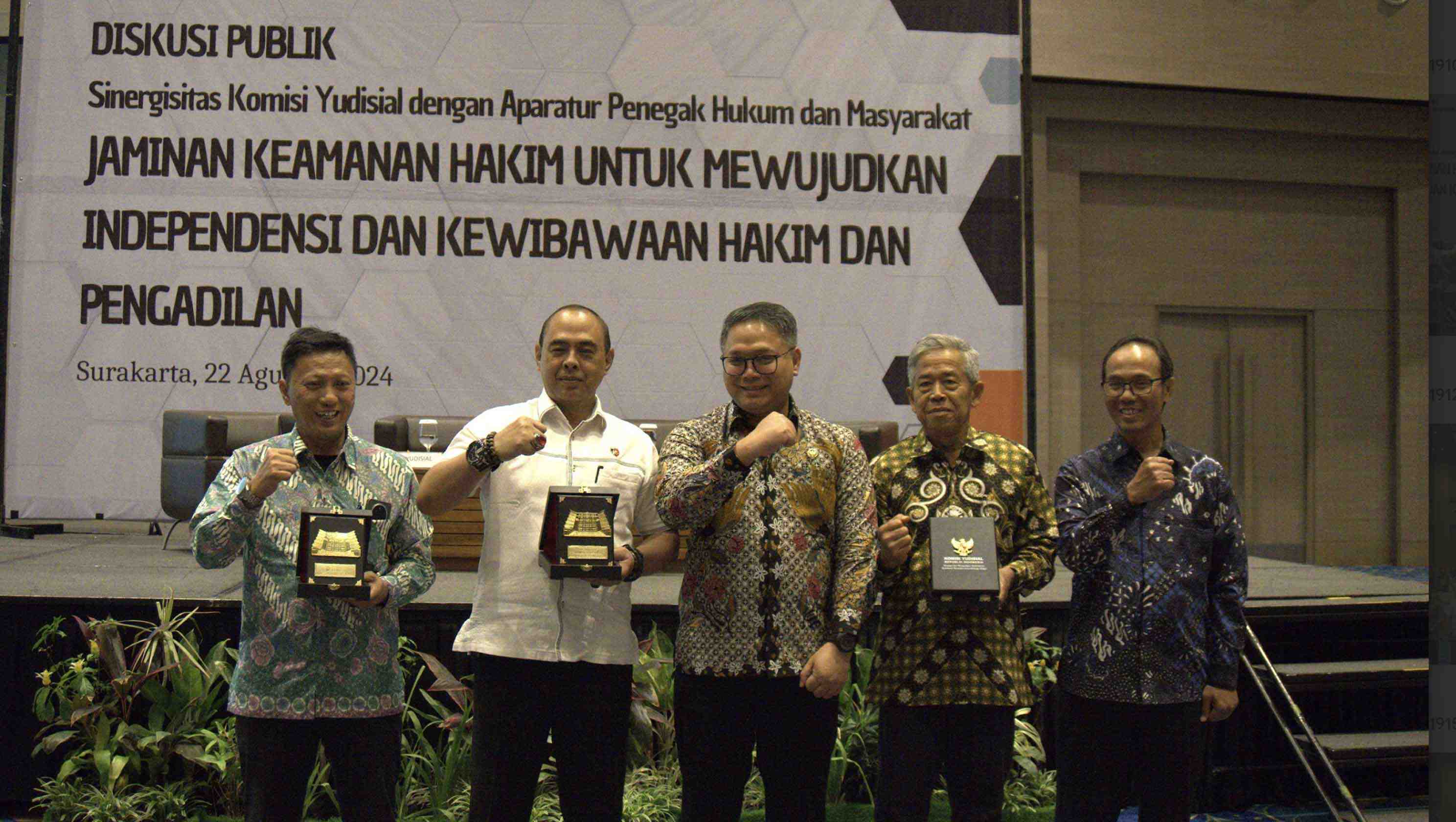 KY Tegaskan Pentingnya Jaminan Keamanan Hakim untuk Jaga Independensi Peradilan