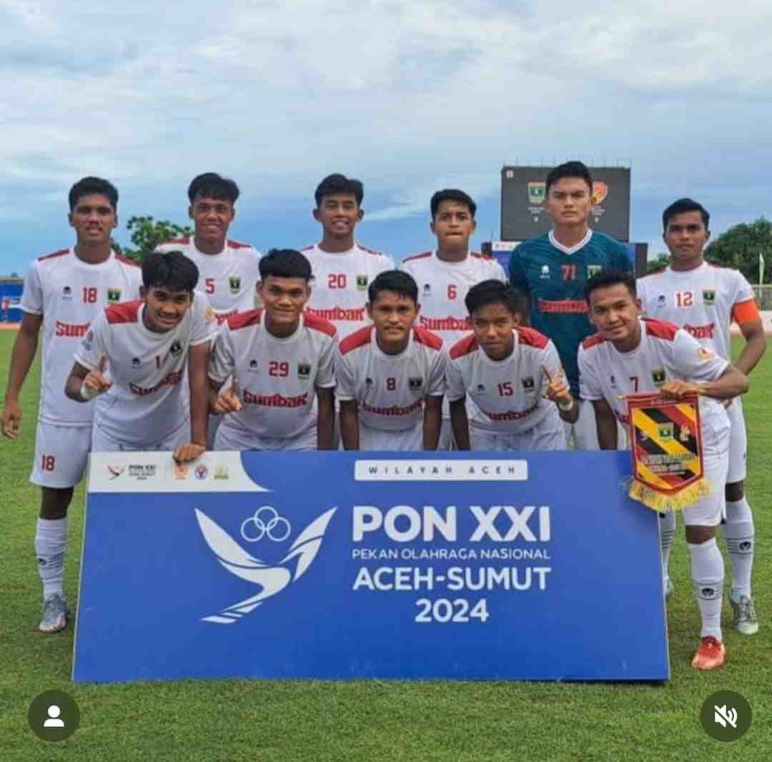 Gagal ke Semifinal, Tim Sepakbola Sumbar Mohon Maaf kepada Masyarakat