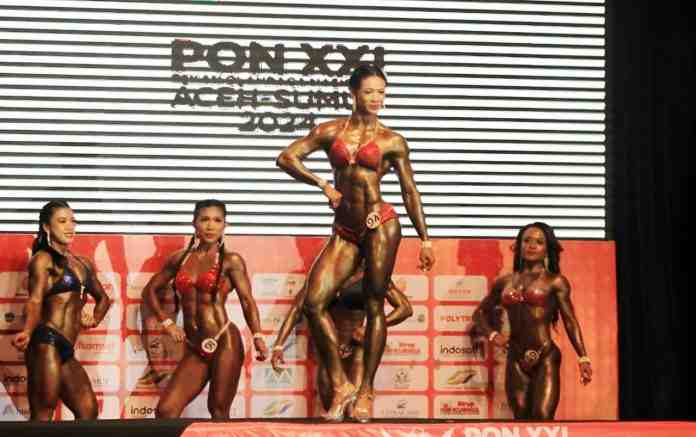 Atlet Jatim Rajai Binaraga Putri di PON XXI/2024