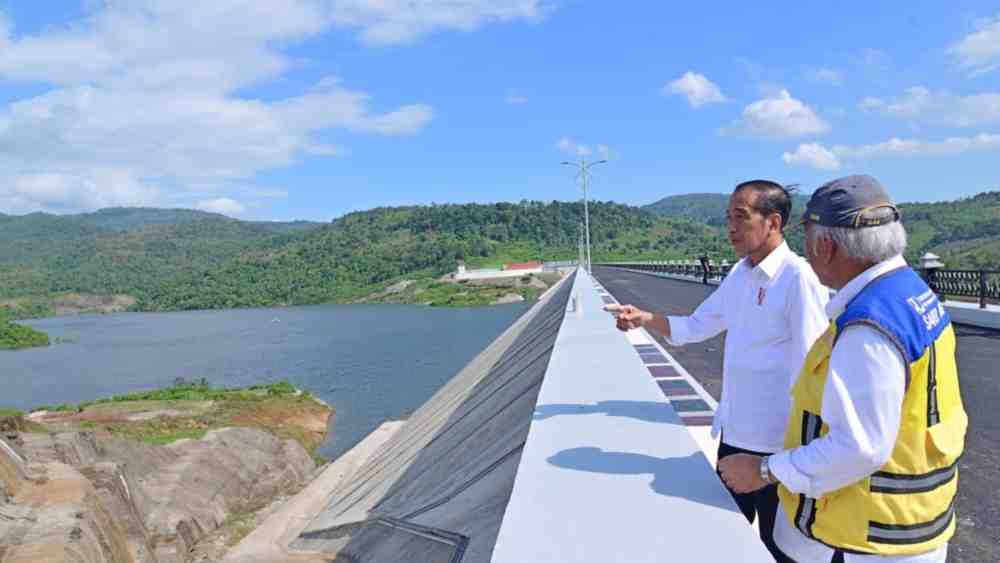 10 Tahun Jokowi: 61 Bendungan Dibangun untuk Ketahanan Air dan Pertanian
