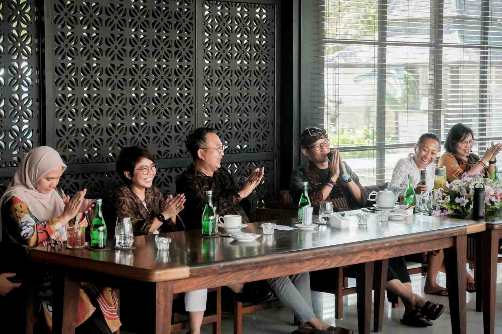 Menparekraf Sandiaga Uno Bertemu GIPI: Bahas Pengembangan Parekraf Bali