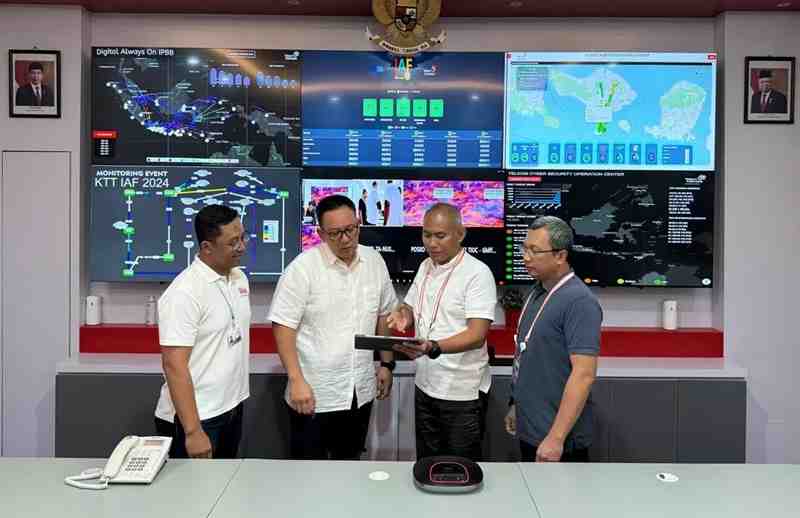 Telkom Sediakan 20 Ribu Gbps untuk Dukungan Infrastruktur di HLF-MSP dan IAF 2024 di Bali