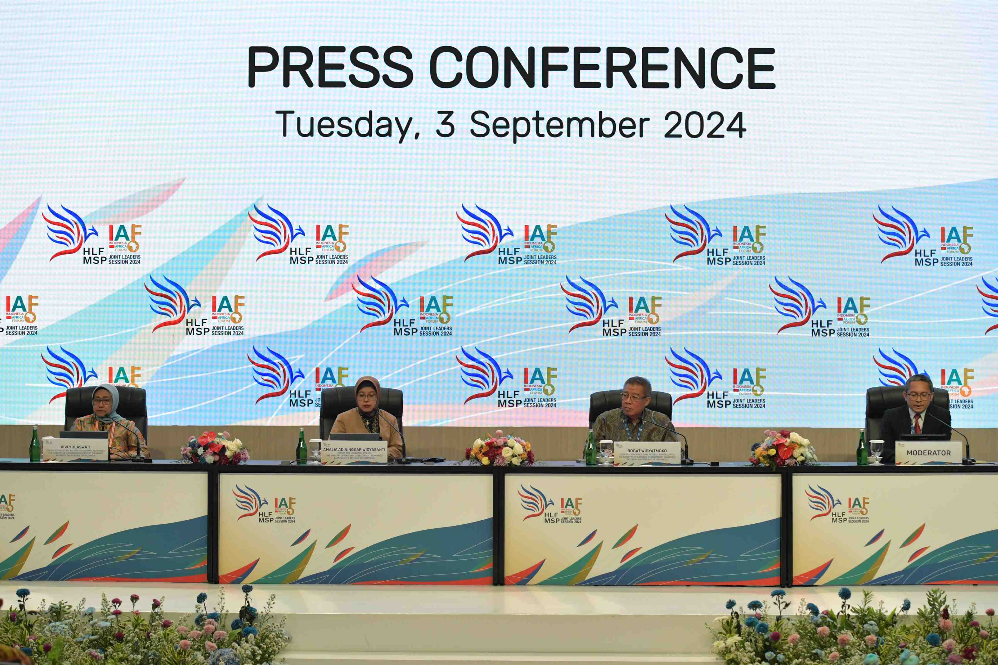 HLF MSP dan IAF ke-2 2024 Tandai Peningkatan Hubungan Indonesia-Afrika
