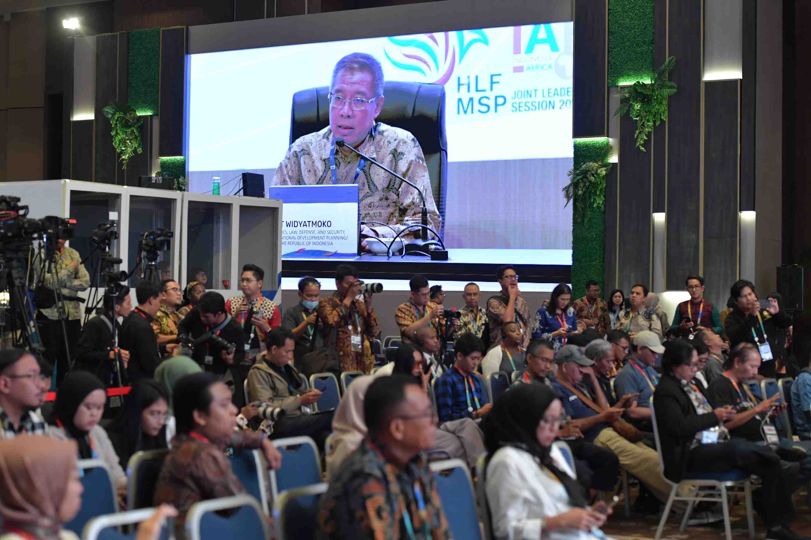 Media Center HLF MSP dan IAF 2024 Mudahkan Awak Media