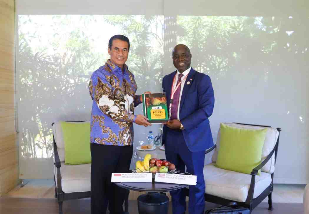 Mentan RI dan Liberia Bahas Kerja Sama Pengembangan Sektor Pertanian di IAF 2024