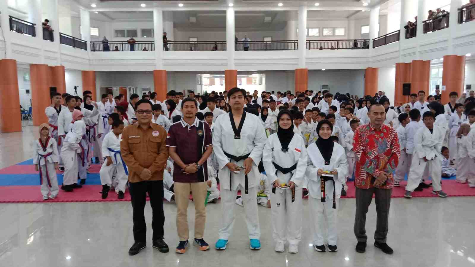 Tiga Taekwondoin Aceh Besar Wakili Aceh Berlaga dalam PON XXI Aceh-Sumut 2024