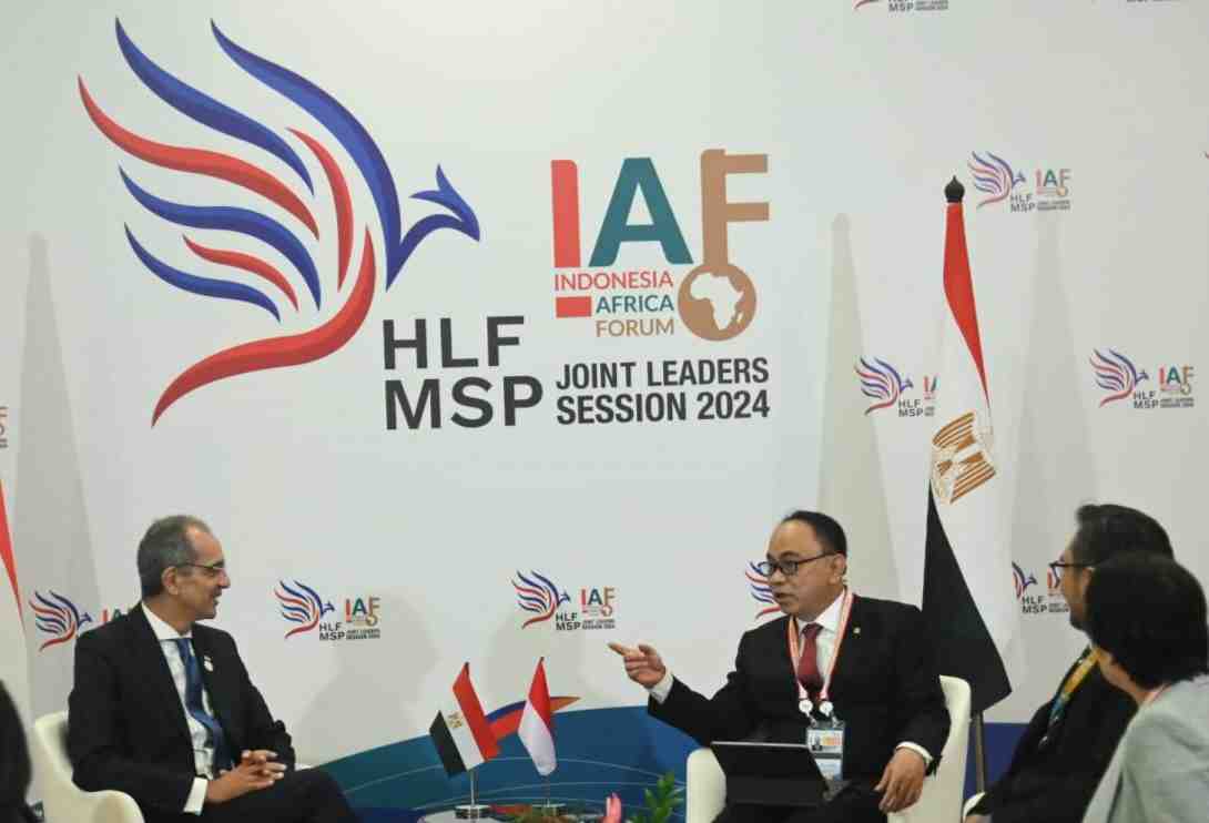 Indonesia dan Mesir Jajaki Kerja Sama Sektor Digital saat IAF 2024 di Bali