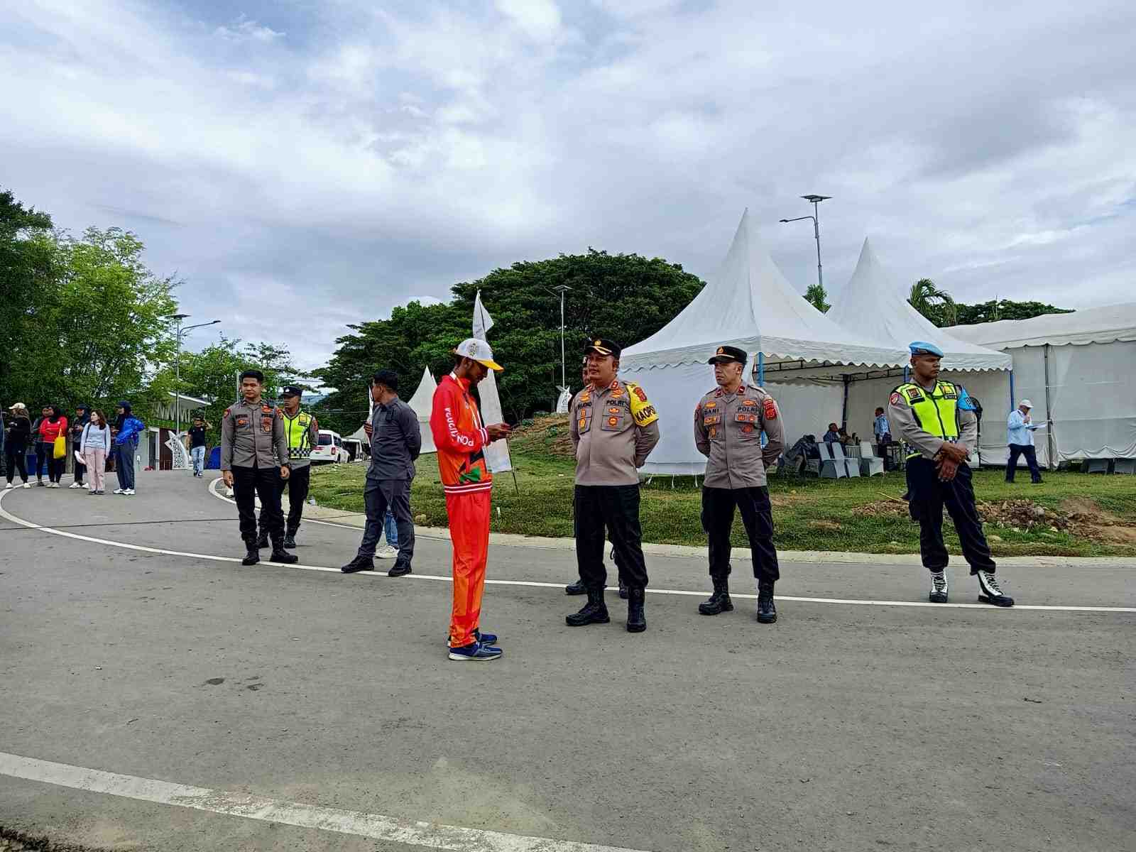 Kapolres Aceh Besar Cek Venue Cabor Dayung PON XXI dan Kesiapan Personel Pengamanan